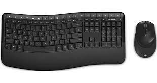 Microsoft Desktop 5050 Keyboard and Mouse Set, Wireless, Mouse included