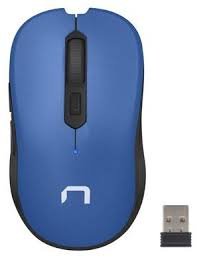 Natec Mouse, Robin, Wireless, 1600 DPI, Optical, Blue