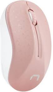 Natec Mouse Harrier 2 Wireless, White/Pink, Bluetooth