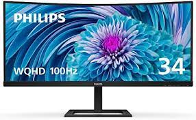 Philips UltraWide LCD Monitor 346E2CUAE 34 ", WQHD