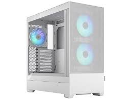 Fractal Design Pop Air RGB White TG Clear Tint