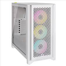 Corsair Computer Case 4000D Side window, White