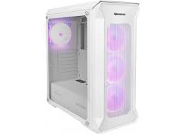 Genesis PC Case IRID 505 ARGB Side window, White, Midi Tower