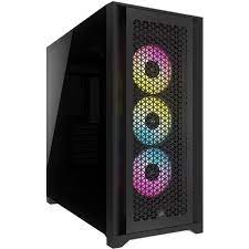Corsair Tempered Glass PC Case iCUE 5000D RGB AIRFLOW Side window